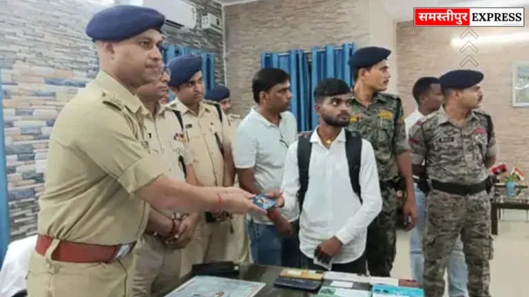 समस्तीपुर पुलिस ने बरामद किए 64 चोरी के मोबाइल: कस्टमर्स को लौटाए गए फोन, एसपी बोले - अब तक 3.23 करोड़ के मोबाइल रिकवर