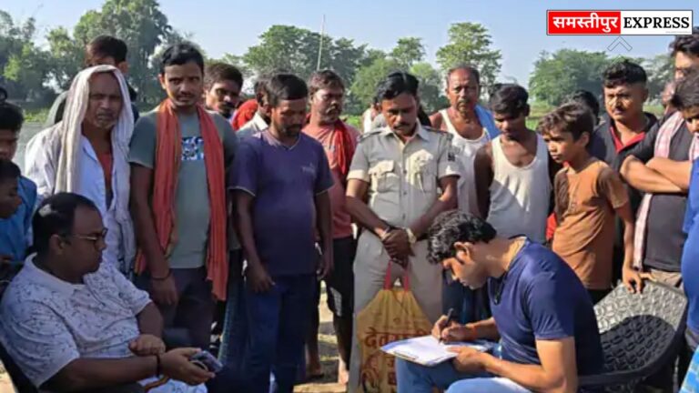 विद्यापतिनगर में बाया नदी में डूबने से एक व्यक्ति की मौत | मछली पकड़ने के दौरान जलकुंभी में फंसे