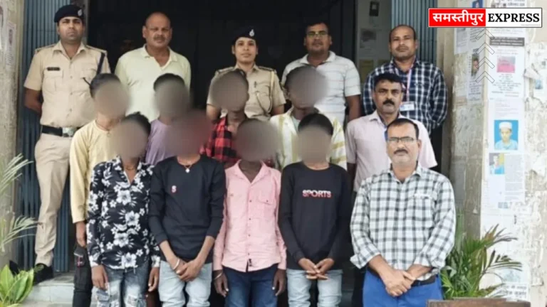 समस्तीपुर रेलवे स्टेशन पर 8 बाल श्रमिक मुक्त: असम ले जाकर मजदूरी कराने की थी तैयारी, RPF और GRP की संयुक्त कार्रवाई