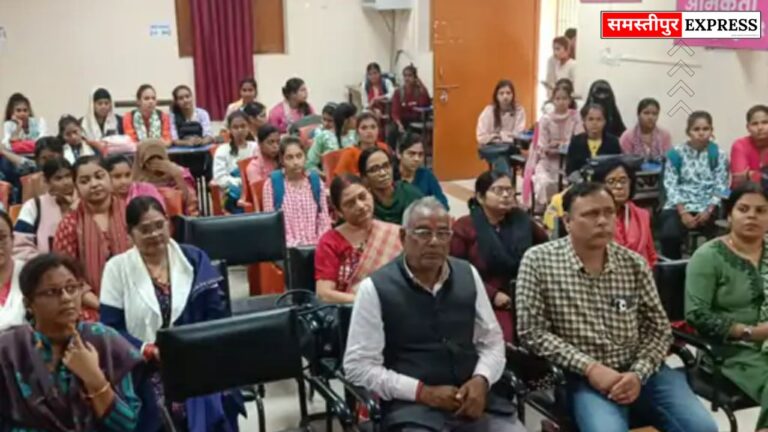 समस्तीपुर में नशा मुक्त भारत अभियान पर शपथ: वीमेंस कॉलेज की छात्राओं व शिक्षकों ने लिया संकल्प