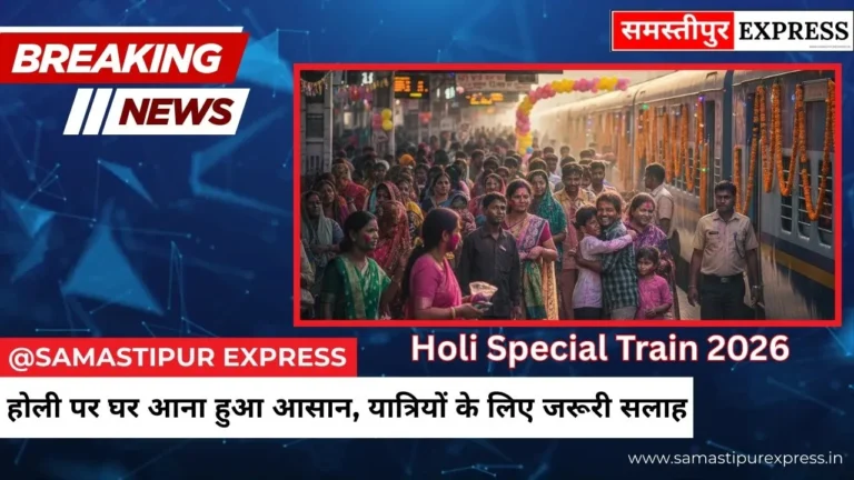 Holi Special Train 2026
