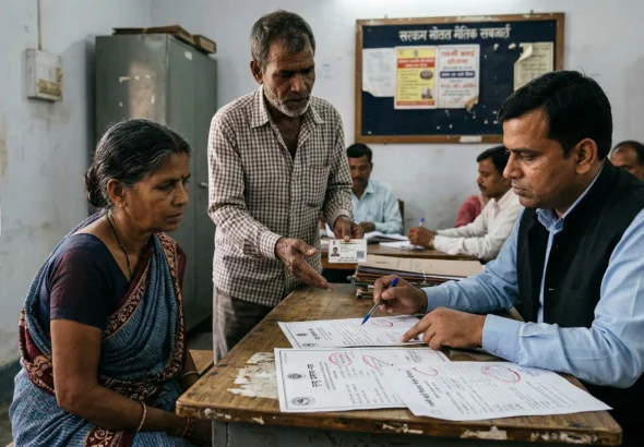 jiwit-pati-ko-mirt-batakar-10-saal-se-liya-pension-samastipur-news