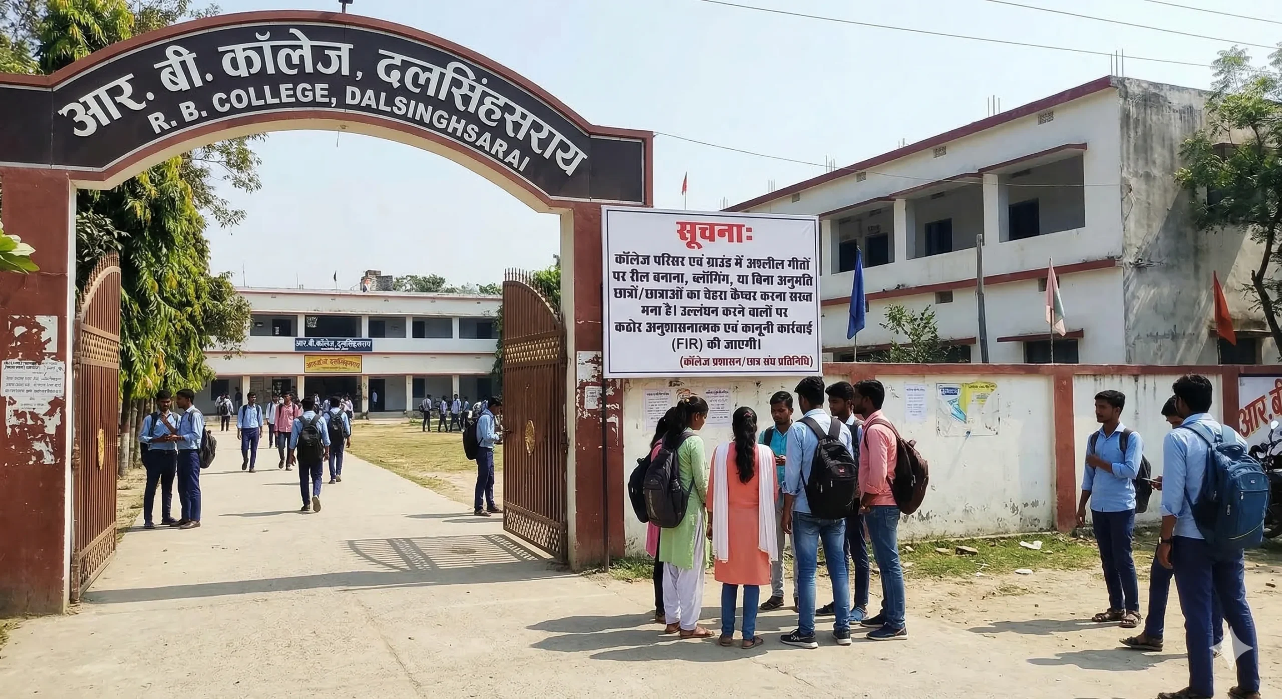 rb-college-dalsinghsarai-reel-ban-news